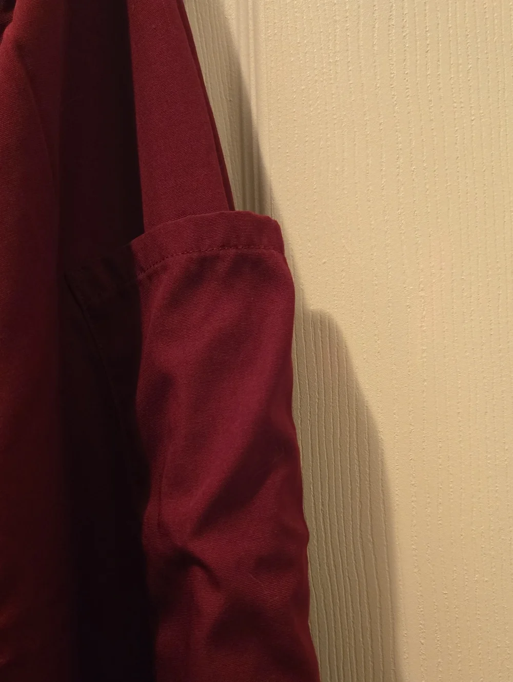 Cherokee Men's Burgandy Wine Elastic-Waist Scrub Pants 5XL